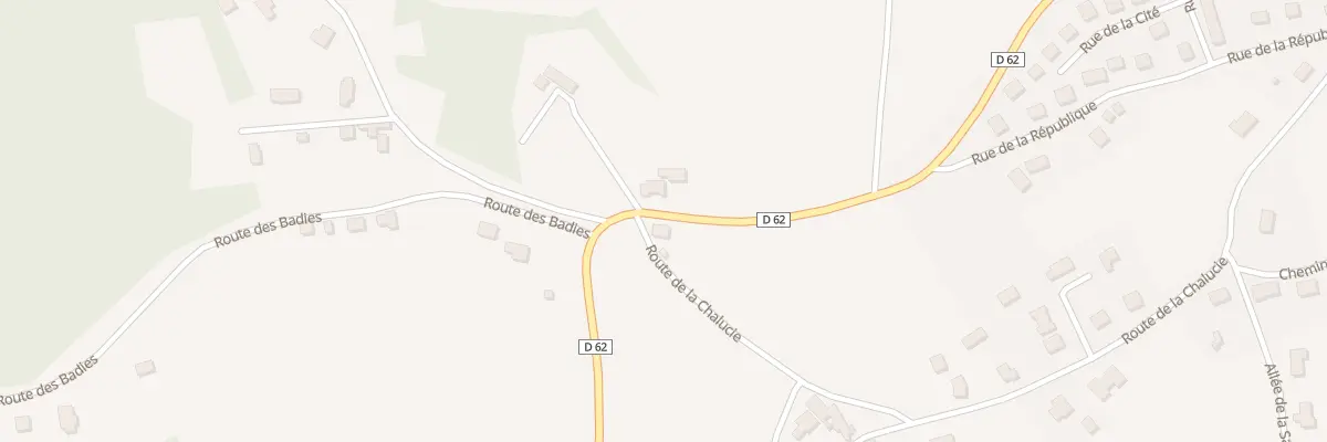 Plan du 10 Rte de la Chalucie à Beauregard-de-Terrasson