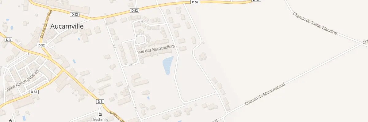 Plan du 171 Rue du Levant à Aucamville