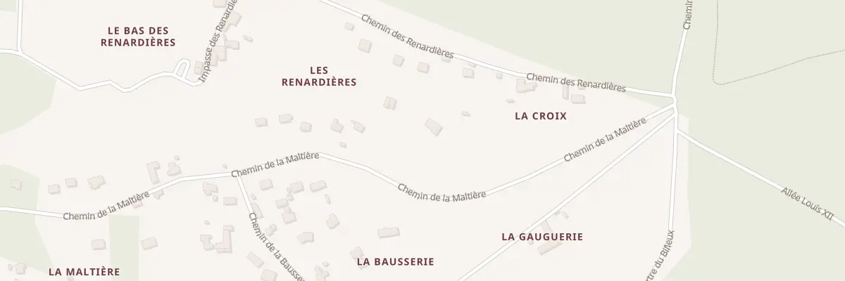 Plan du 42 Che de la Maltière à Valencisse