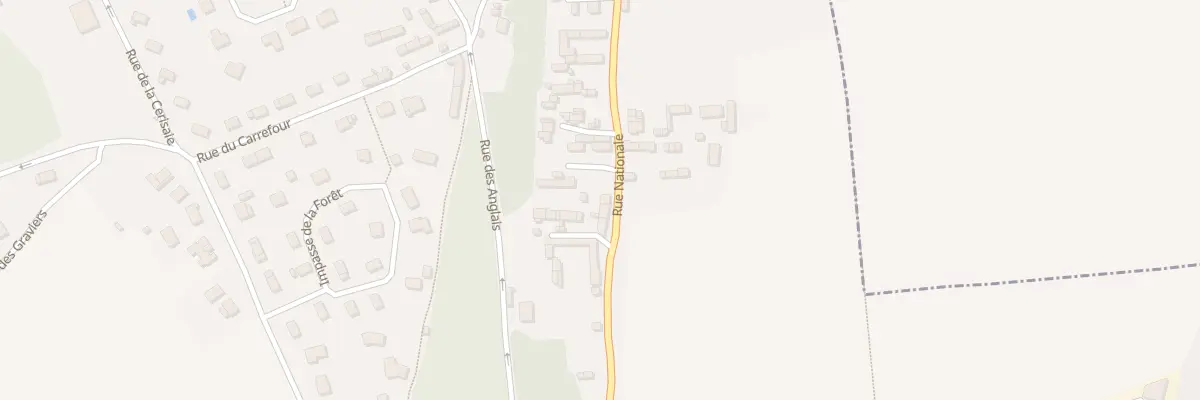 Plan du 74 Rue Nationale à Saint-Étienne-du-Vauvray