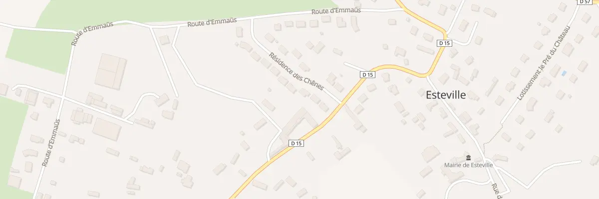 Plan du 3 Res des Hetres à Esteville