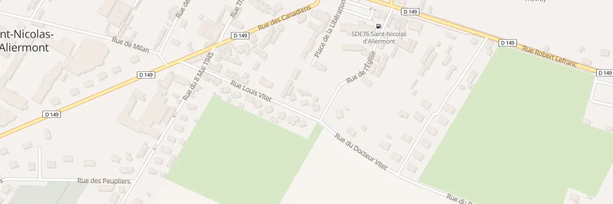 Plan du 189 Rue Louis Vitet à Saint-Nicolas-d’Aliermont