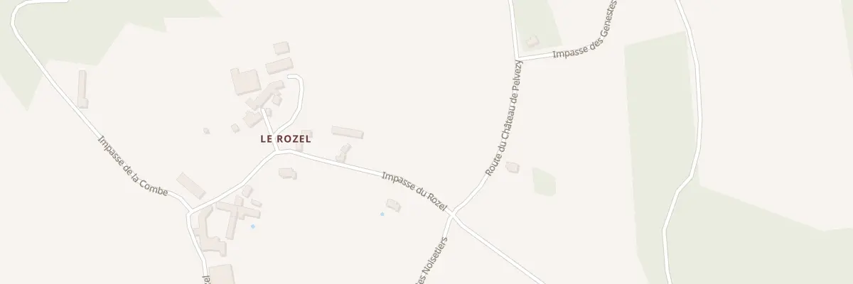 Plan du 83 Le Rozel à Saint-Geniès