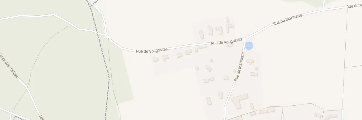 Plan du 5 Rue des Vosgosses à Fontaine-Bellenger