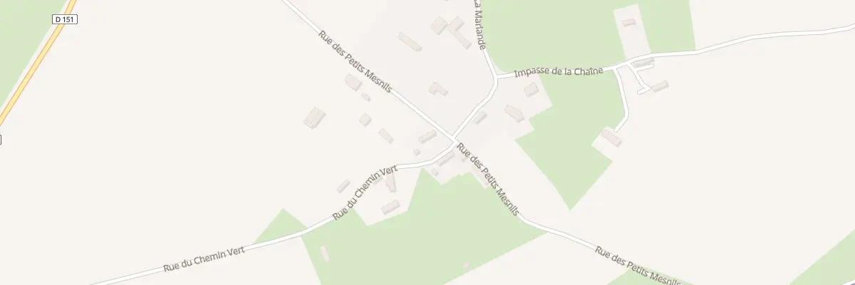 Plan du 5102 Les Petits Mesnils à La Crique