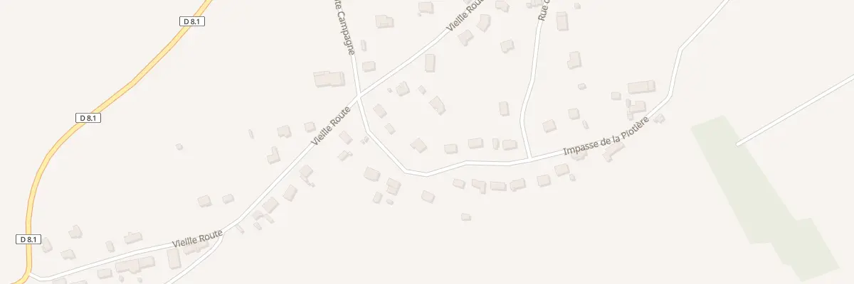 Plan du 18 Rue de la Piotière à Cloyes-les-Trois-Rivières