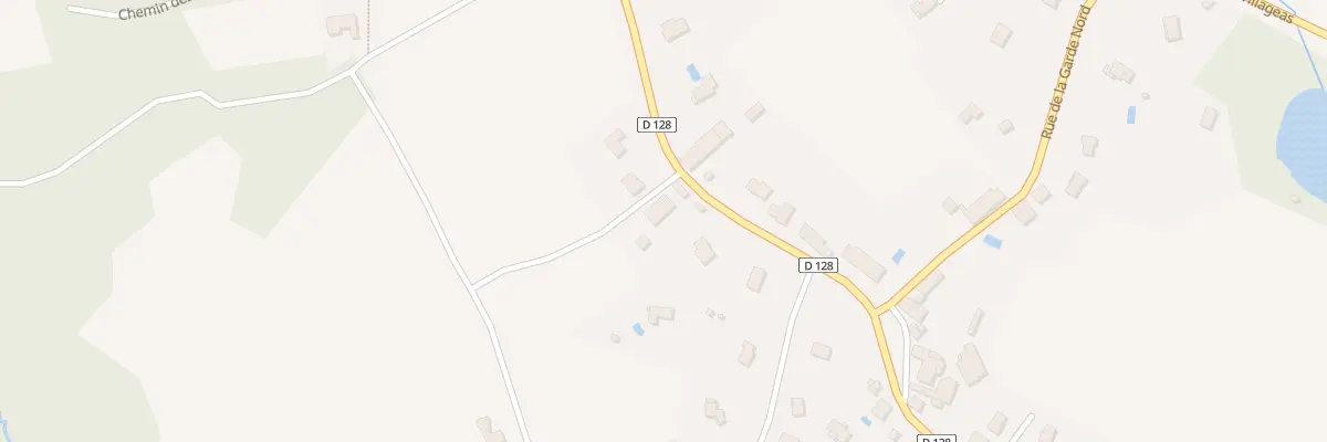 Plan du 75 Rue de la Garde à Couzeix