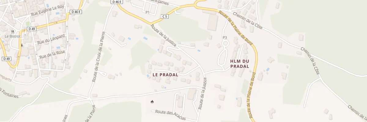 Plan du 479 Le Pradal à Domme