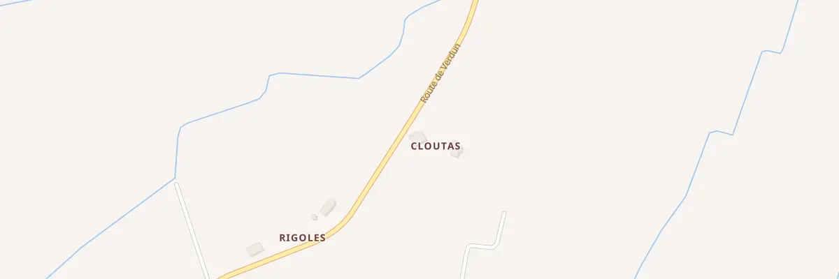 Plan du 5075 Cloutas à Aucamville