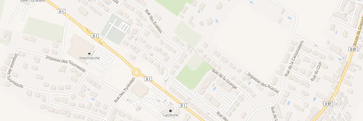 Plan du 5 Rue des Erables à Saint-Paul-sur-Save