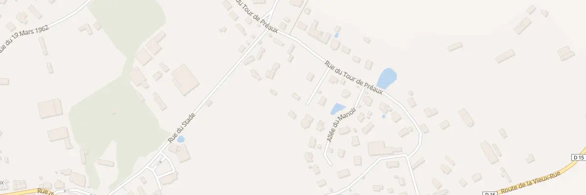 Plan du 327 Rue Tour de Preaux à Préaux