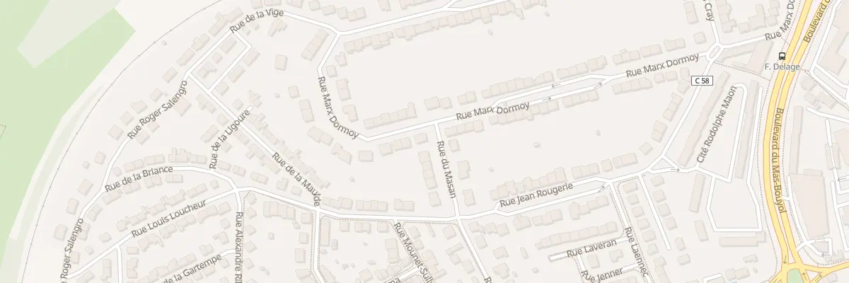 Plan du 63 Rue Marx Dormoy à Limoges