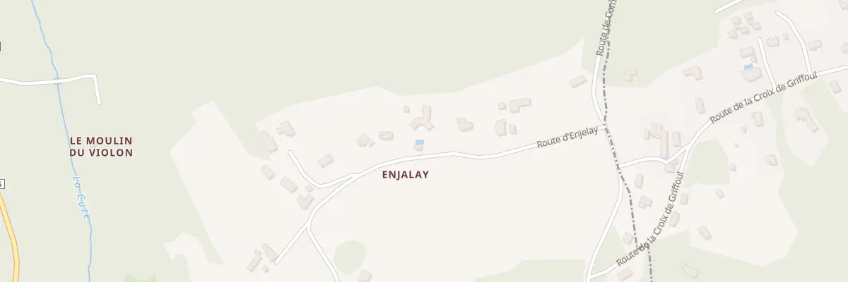 Plan du 256 Rte d’Engelay à Vitrac