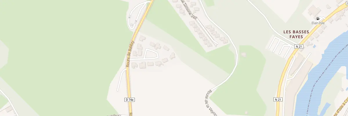 Plan du 12 Rue Jean-joseph Sanfourche à Isle
