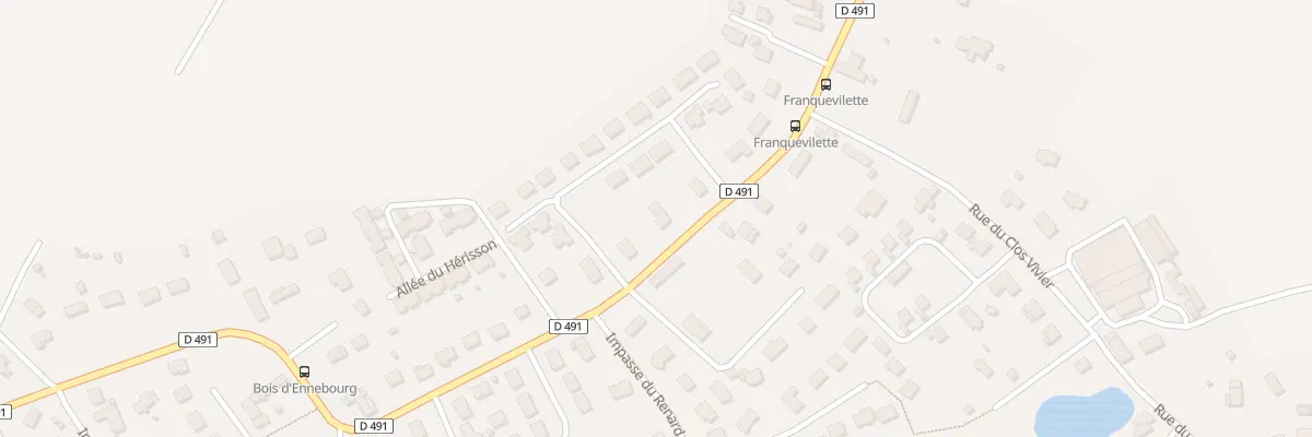 Plan du 1063 Rue du Bois d’Ennebourg à Boos