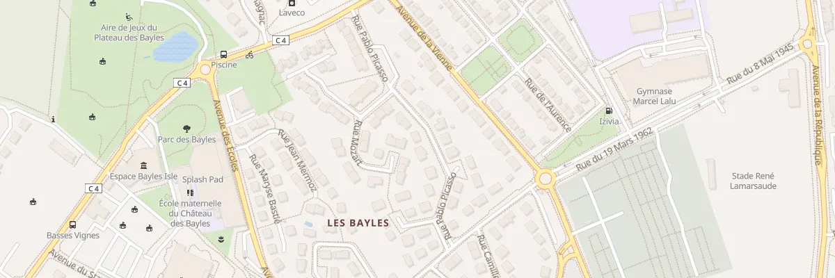Plan du 9 Rue Pablo Picasso à Isle