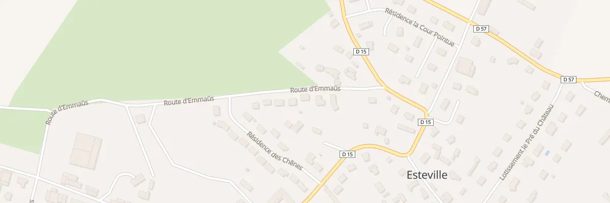 Plan du 114 Res des Hetres à Esteville