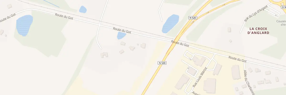Plan du 19 Rte du Got à Couzeix