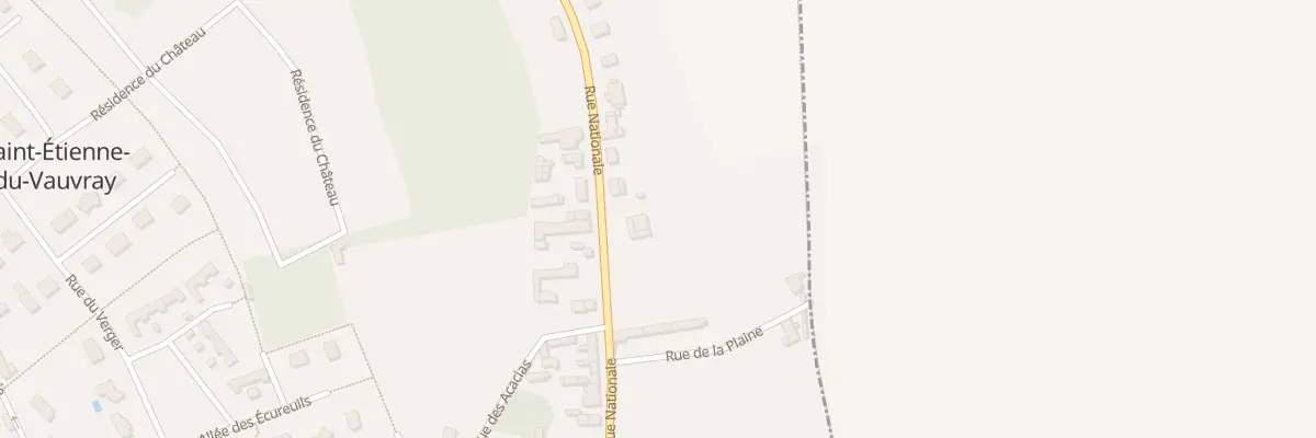 Plan du 37 Rue Nationale à Saint-Étienne-du-Vauvray