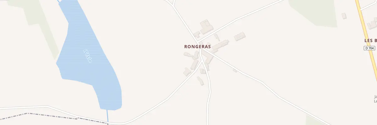 Plan du 4 Rongeras à Janailhac