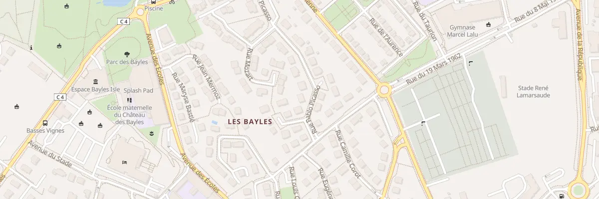 Plan du 3 Rue Pablo Picasso à Isle