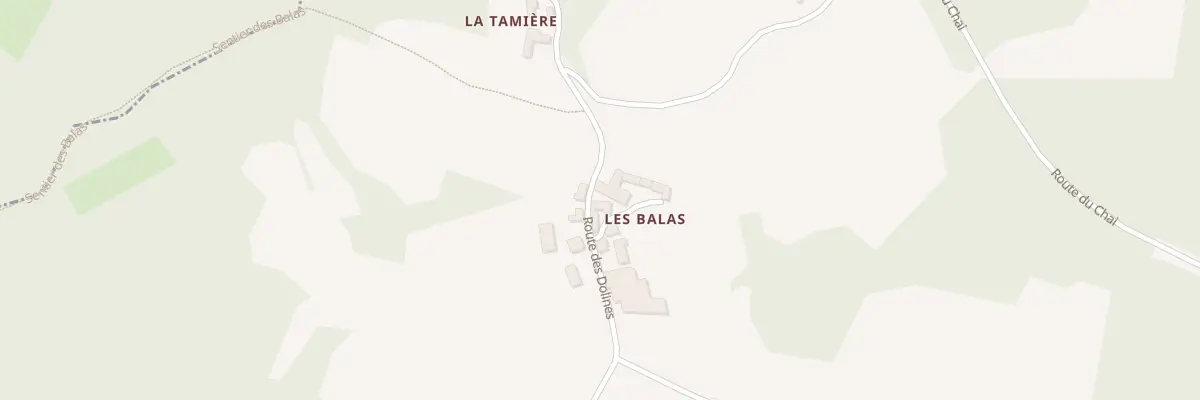 Plan du 63 Balas à Bouzic