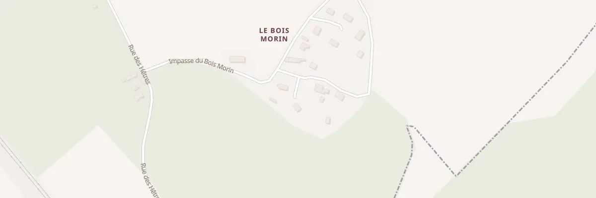 Plan du 14 Imp du Bois Morin au Vieil-Évreux