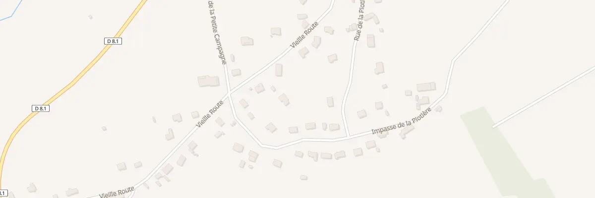 Plan du 20 Rue de la Piotière à Cloyes-les-Trois-Rivières