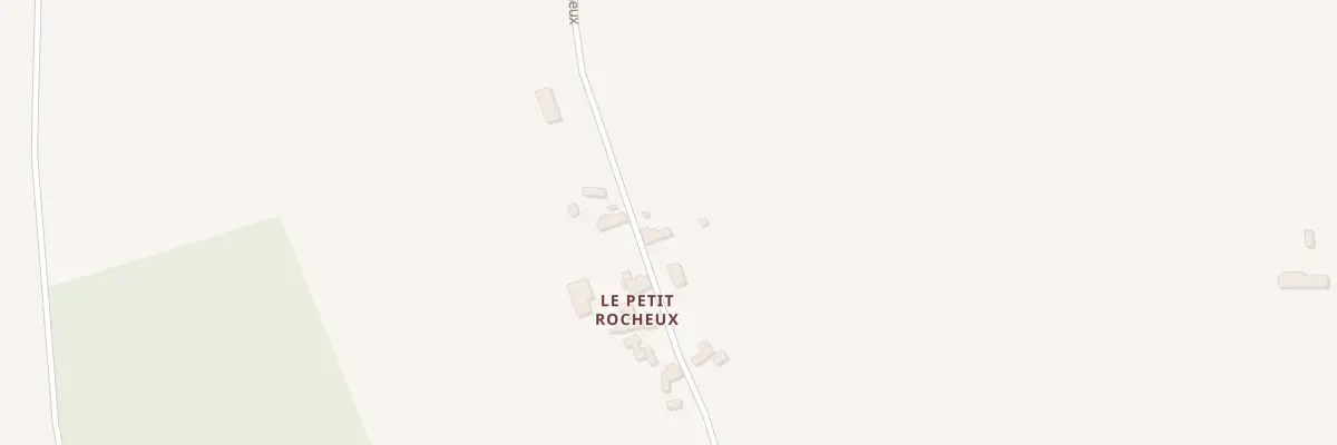 Plan du 2 Rte du Petit Rocheux à Lignières