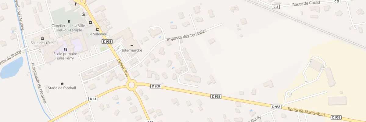 Plan du 11 Imp des Tendolles à La Ville-Dieu-du-Temple