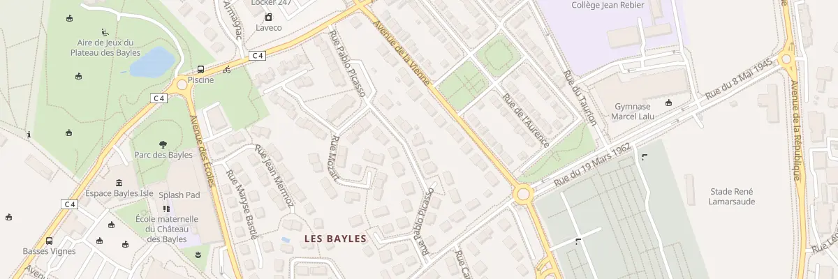 Plan du 16 Rue Pablo Picasso à Isle