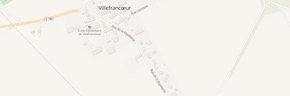 Plan du 7B Rue de la Bigotterie à Villefrancœur
