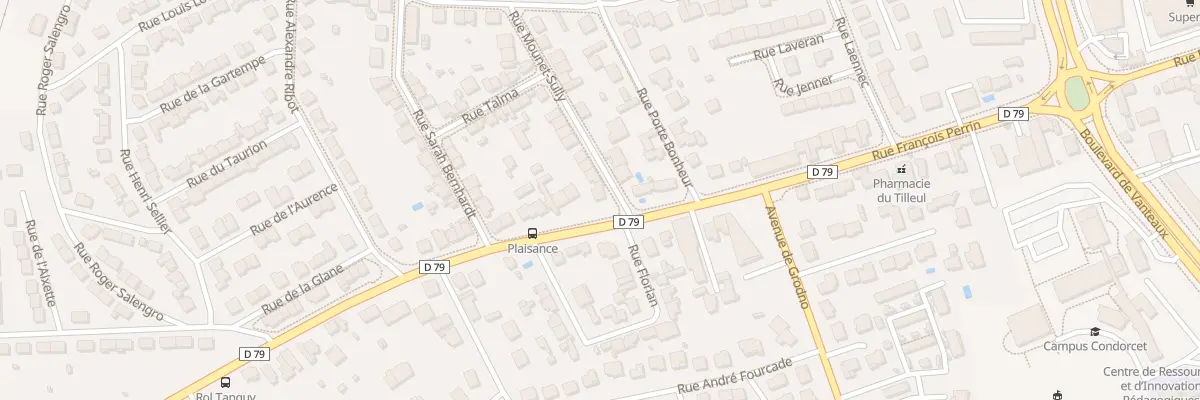 Plan du 356 Rue François Perrin à Limoges