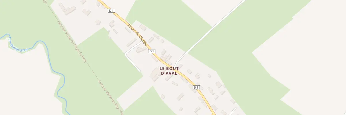 Plan du 326 Rte de Dieppe à Meulers