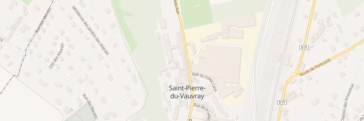 Plan du 47 Gr Grande Rue à Saint-Pierre-du-Vauvray