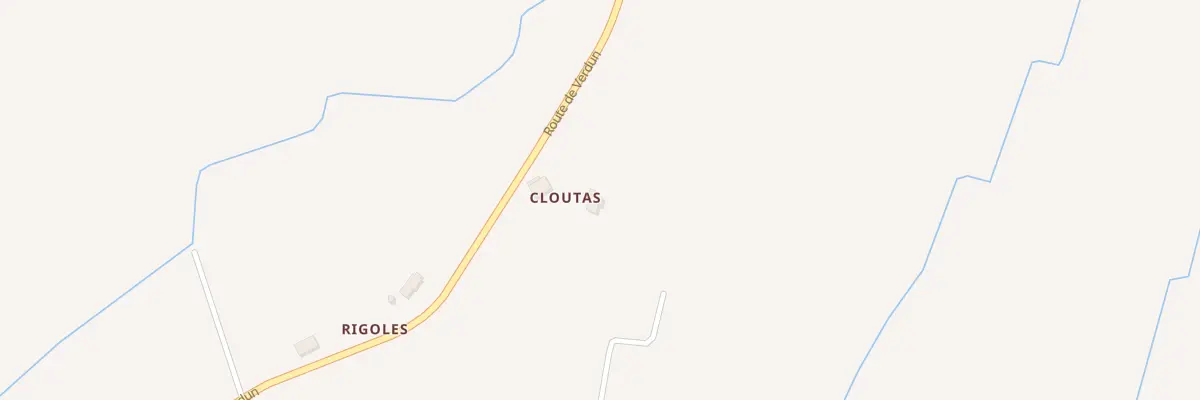 Plan du 5311 Cloutas à Aucamville