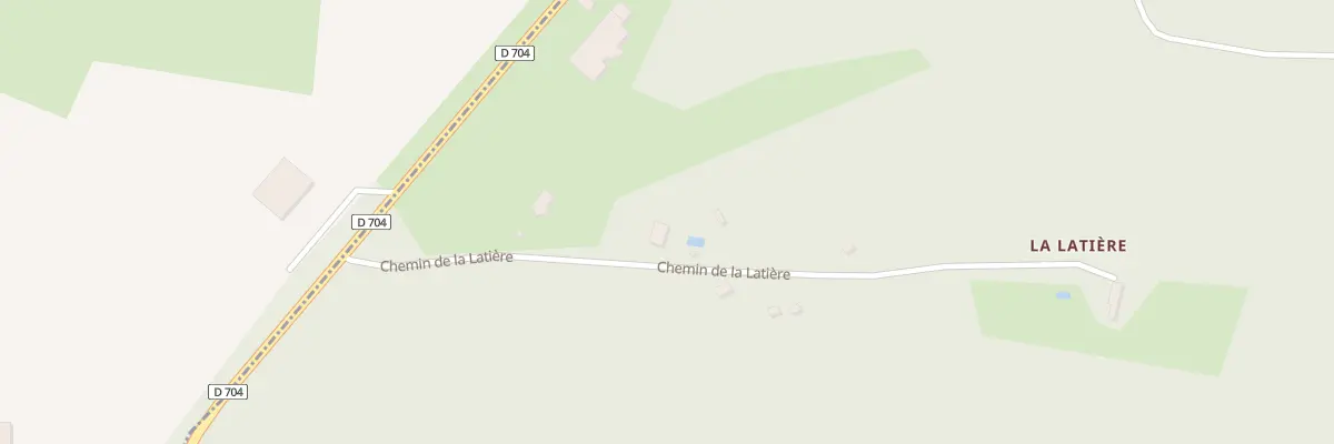 Plan du 243 Che de la Latière à Proissans