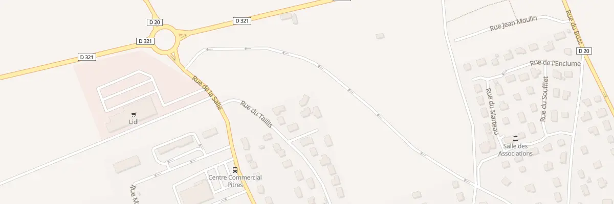 Plan du 82 Rue du Taillis à Pîtres