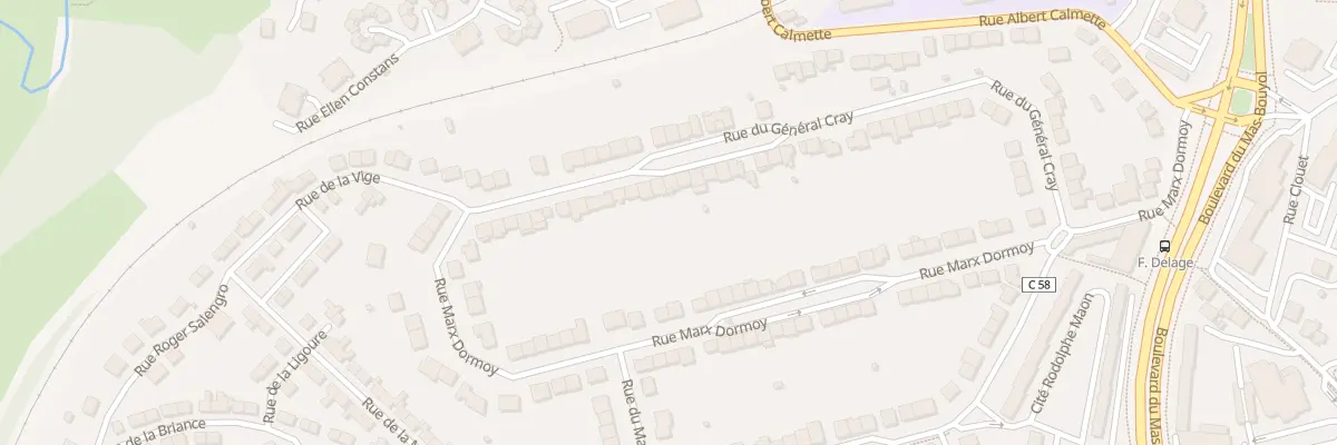 Plan du 67 Rue du Gal du Cray à Limoges