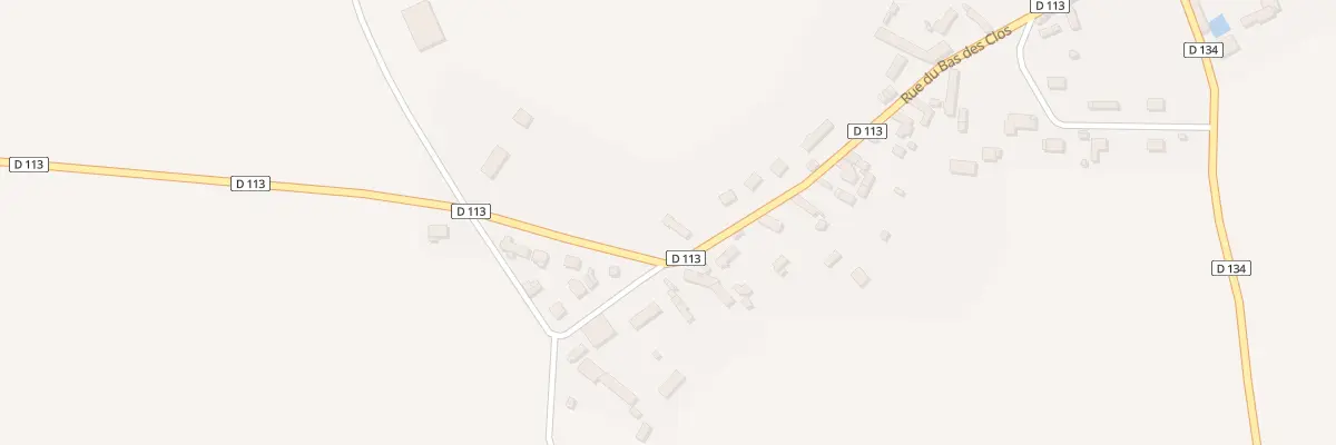 Plan du 42 Rue du Bas des Clos à Saint-Ange-et-Torçay