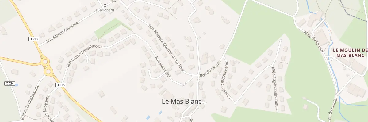 Plan du 19 Rue Maurice Quentin de La Tour à Limoges