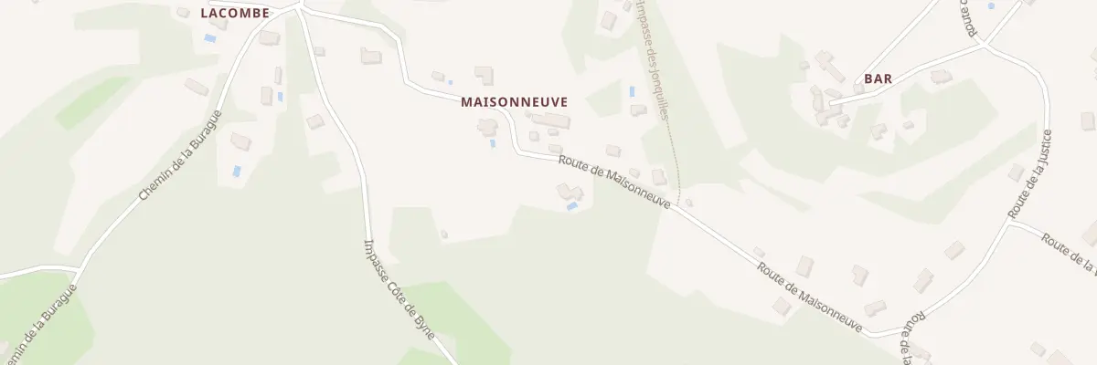 Plan du 502A Maison Neuve à Domme