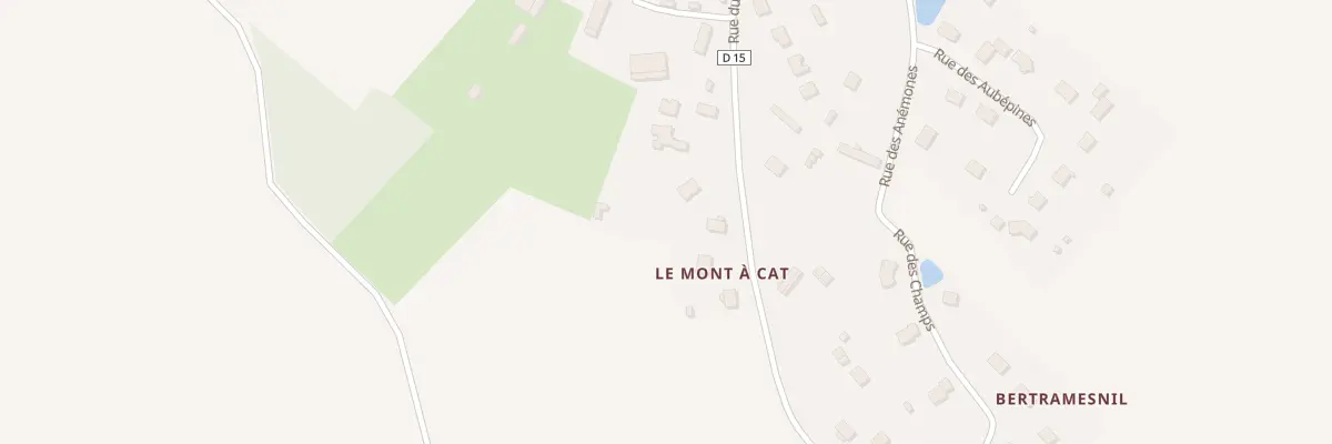 Plan du 5007A Le Village à Cottévrard
