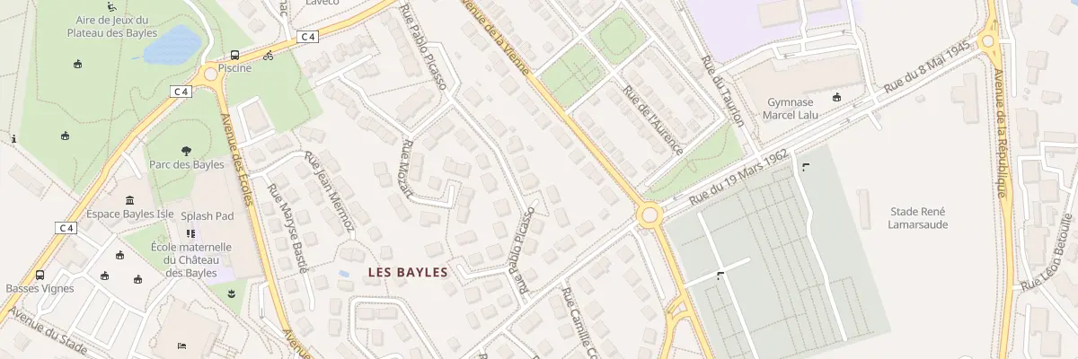 Plan du 12 Rue Pablo Picasso à Isle