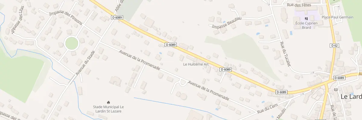 Plan du 38 Av du 8 Mai 1945 au Lardin-Saint-Lazare