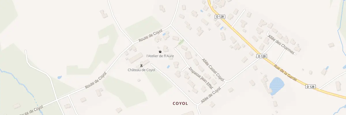 Plan du 13 Imp Jean Effel à Couzeix