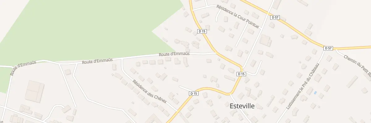 Plan du 19 Res des Hetres à Esteville
