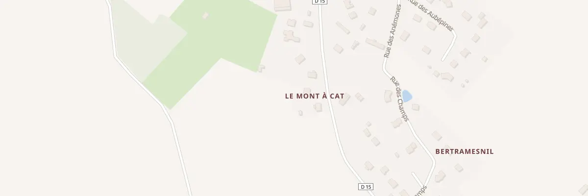 Plan du 5098 Le Mont A Cat à Cottévrard