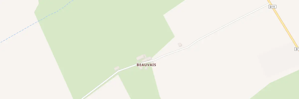Plan du 4 Beauvais à Villeloin-Coulangé
