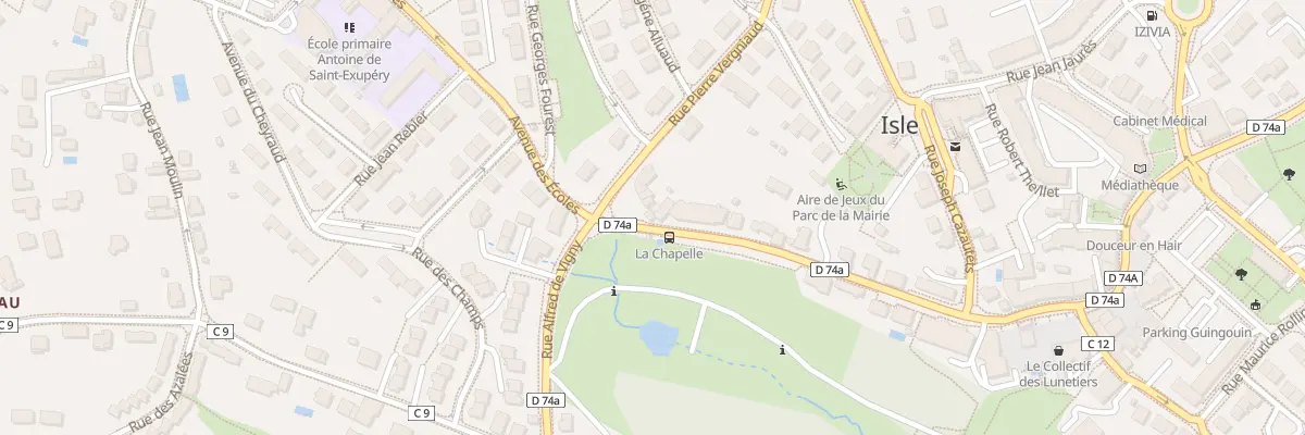 Plan du 22 Rue de la Chapelle à Isle
